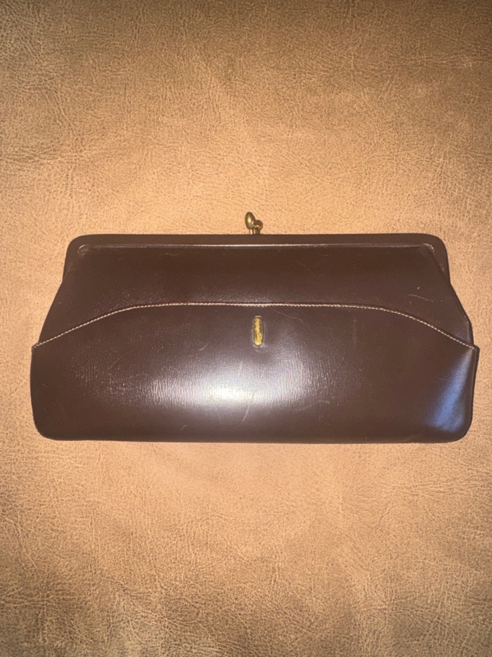 Classic Brown Clutch Wallet